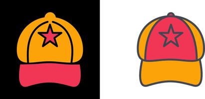 diseño de icono de gorra vector