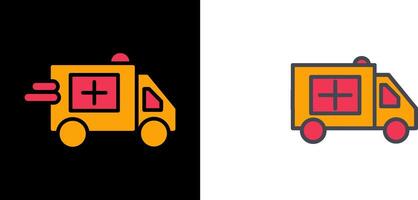 Ambulance Icon Design vector