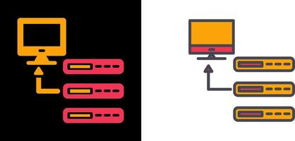 Database Icon Design vector