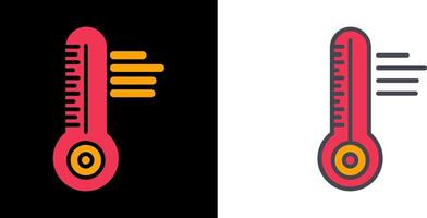 Temperature Icon Design vector