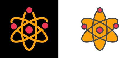 Atom Icon Design vector