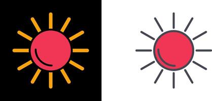 Sun Icon Design vector