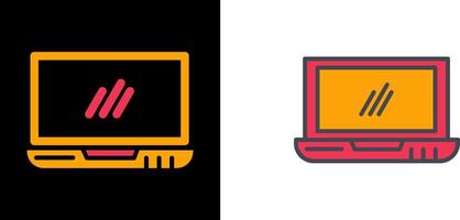 Laptop Icon Design vector