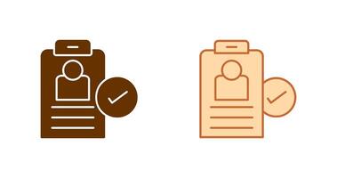 Job Icon Design vector