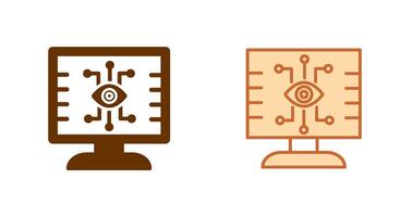 Vision Icon Design vector