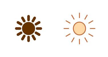 Sun Icon Design vector