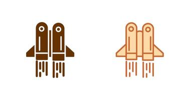 Jetpack Icon Design vector