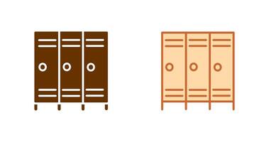 Lockers Icon Design vector
