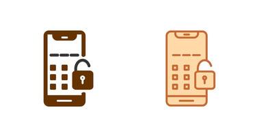 Unlock Icon Design vector