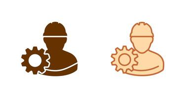 Engineer Icon Design vector