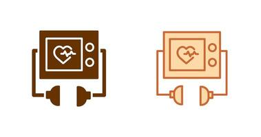 Defibrillator Icon Design vector