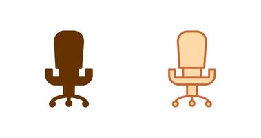 Office Chair III Icon Design vector