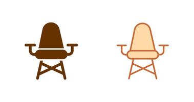 Stylish Chair Icon Design vector