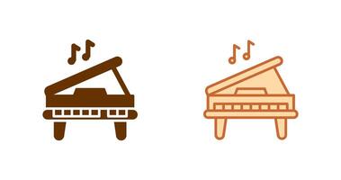 Piano Icon Design vector