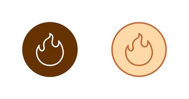 Fire Icon Design vector