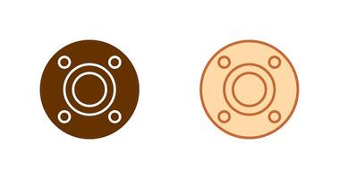 Flange Icon Design vector