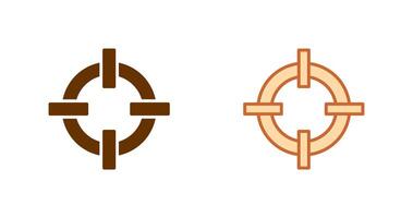 Lifebuoy Icon Design vector