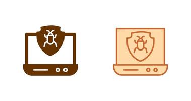 Antivirus Icon Design vector