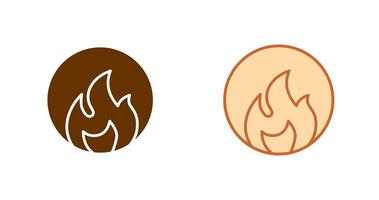 diseño de icono de fuego vector