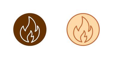 diseño de icono de fuego vector