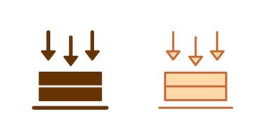 Press Icon Design vector