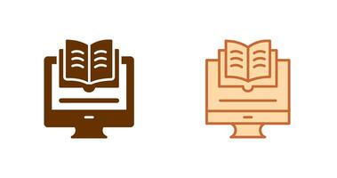 Ebook Icon Design vector