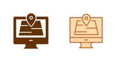 Map Icon Design vector