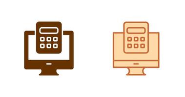 Calculator Icon Design vector