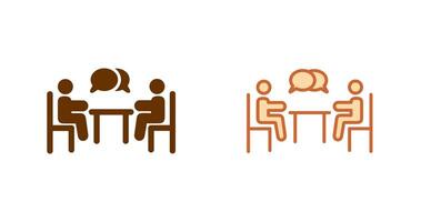 Meeting Icon Design vector