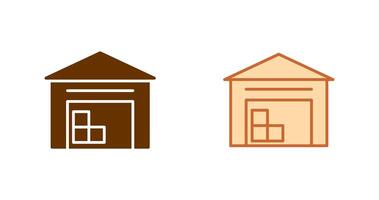 Warehouse Icon Design vector