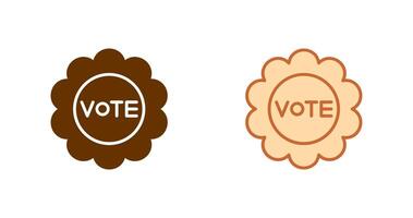 Vote Icon Design vector