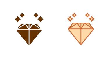 diseño de icono de diamante vector