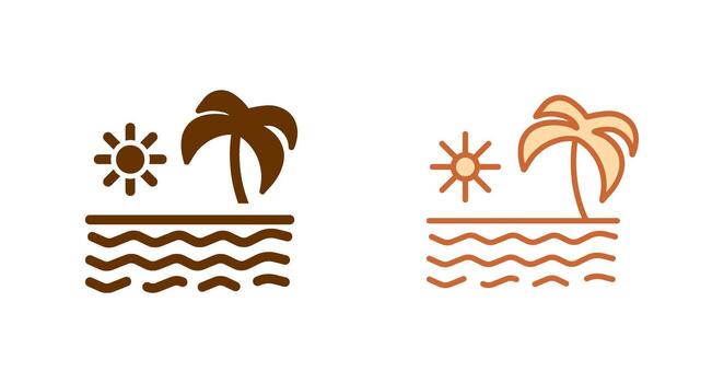 Summer Icon Design vector