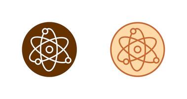 Atom Icon Design vector