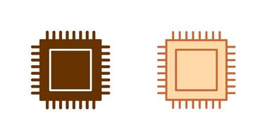 diseño de icono de cpu vector