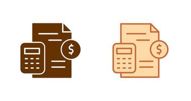 Accounting Icon Design vector