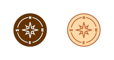 Compass Icon Design vector