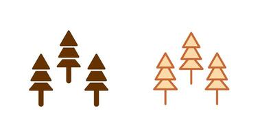 diseño de icono de bosque vector