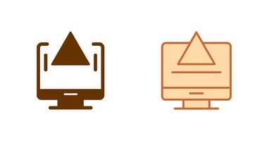 Triangle Icon Design vector