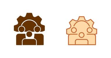 Manage Icon Design vector