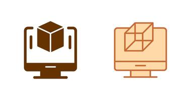 Cube Icon Design vector