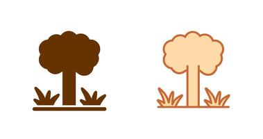 diseño de icono de árbol vector