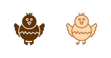 Chick Icon Design vector