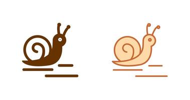 Snail Icon Design vector