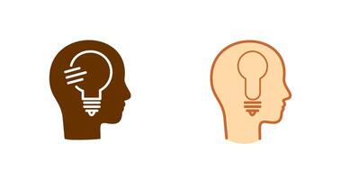 Thinking Icon Design vector