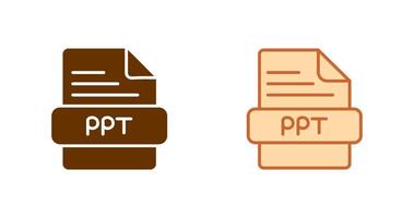 PPT Icon Design vector