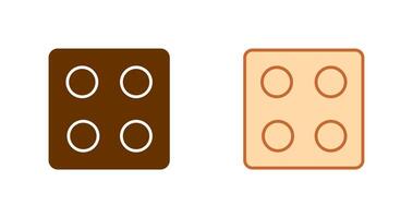 Dice Icon Design vector