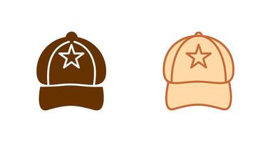 diseño de icono de gorra vector