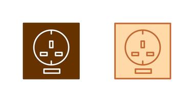 Socket Icon Design vector