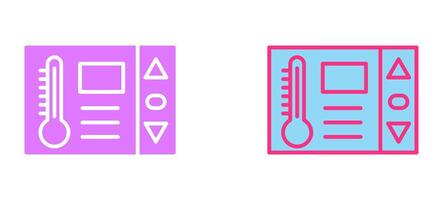 Thermostat Icon Design vector